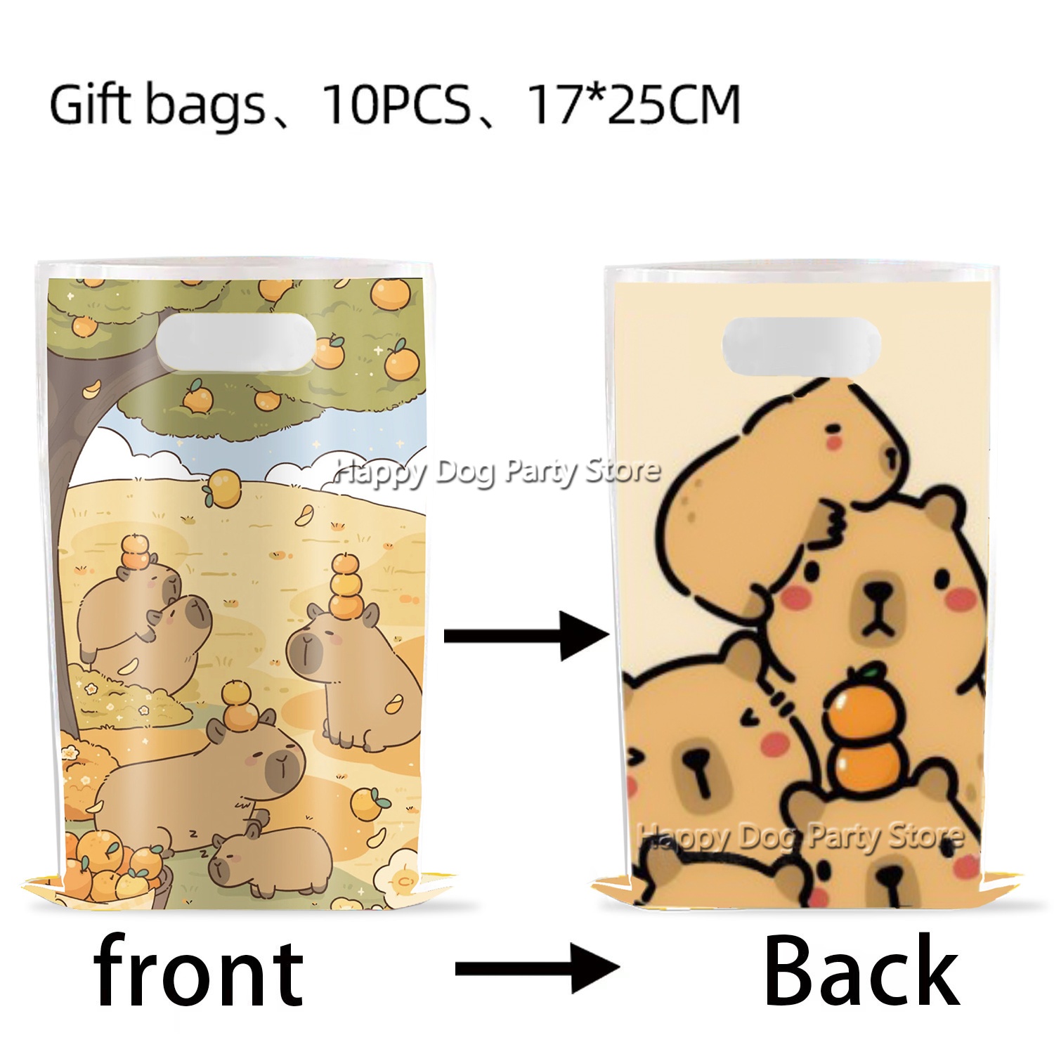 Suministros de fiesta de capib - Gift Box Wrap Set reseña y precio