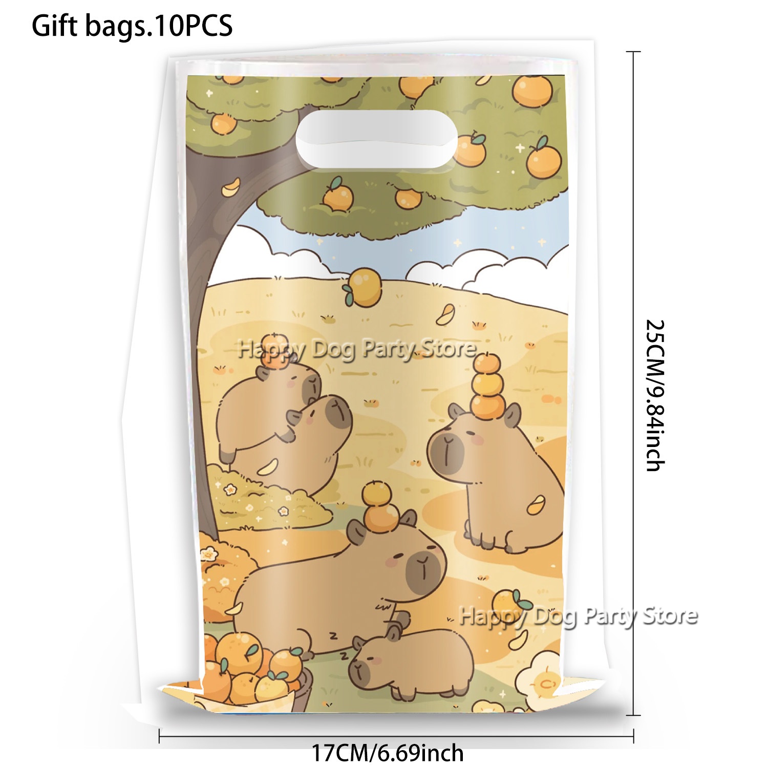 Suministros de fiesta de capib - Gift Box Wrap Set reseña y precio