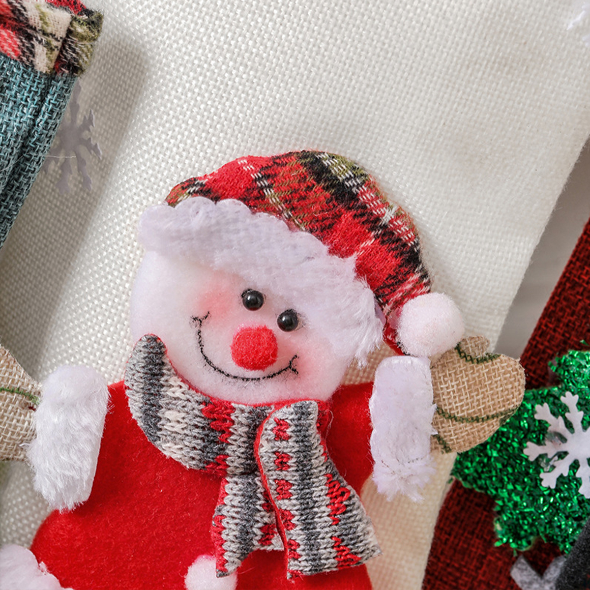 Medias navideñas bonitas y gra - Christmas Stocking Hanging reseña y precio
