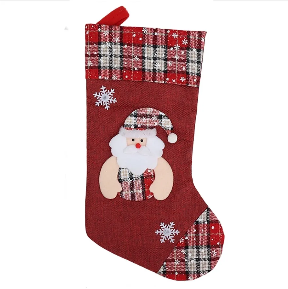 1 Uds. Bolsa de regalo de calc - Christmas Stocking Hanging reseña y precio