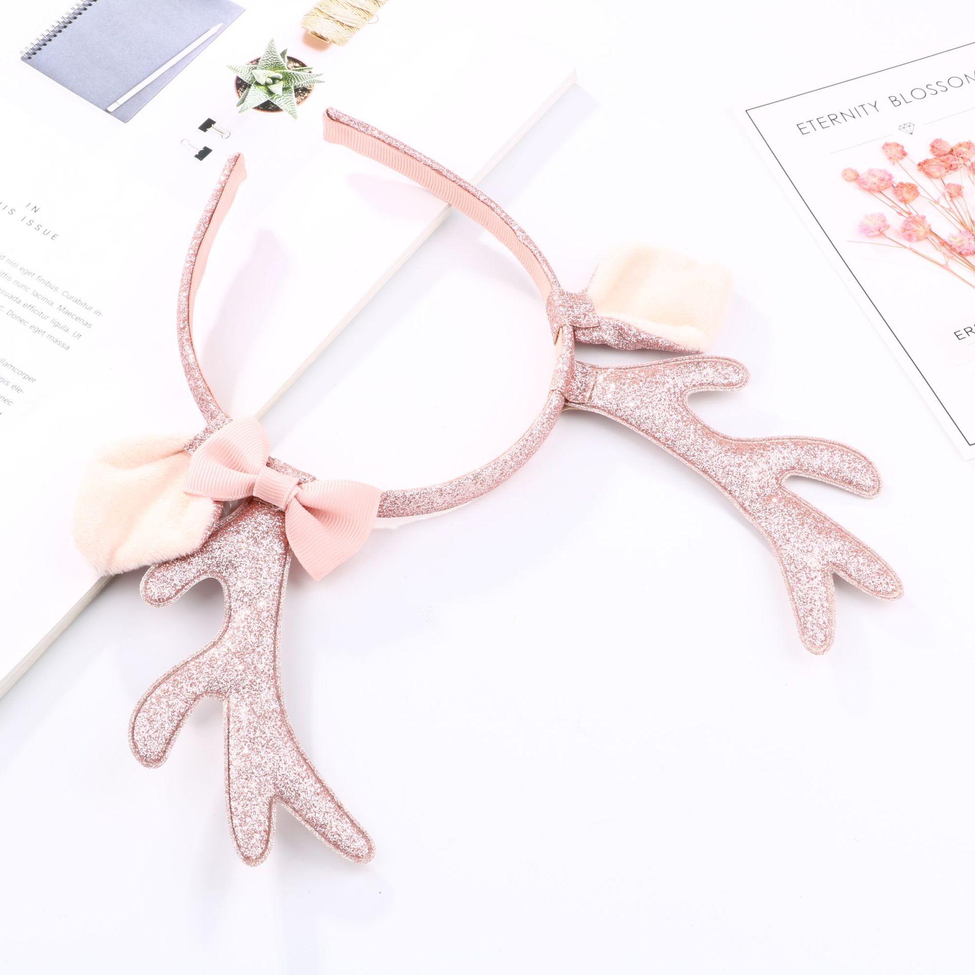 Diadema con Cuernos de Reno Ro - Reindeer Antlers Headband reseña y precio