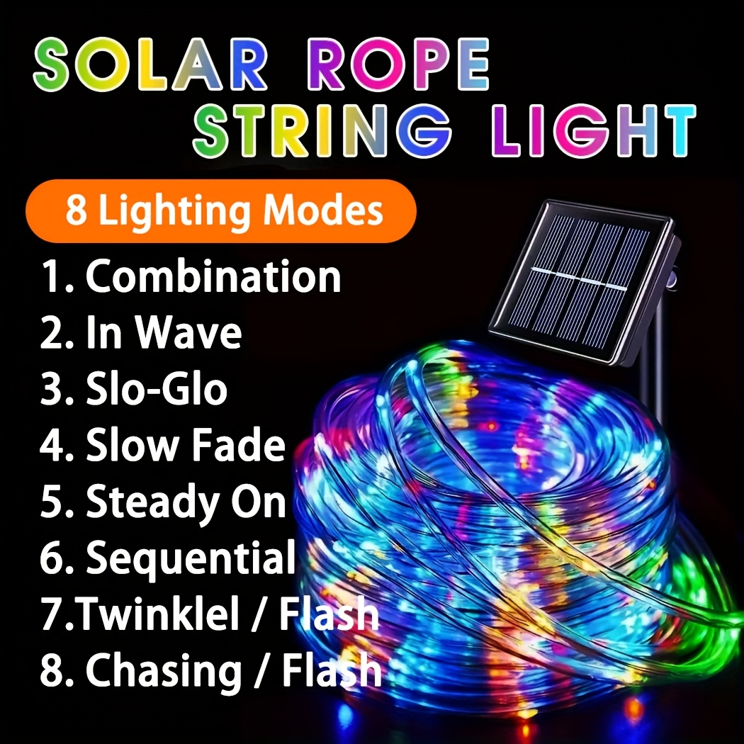 Guirnalda de Luces LED Solares - Led Fairy String Lights reseña y precio