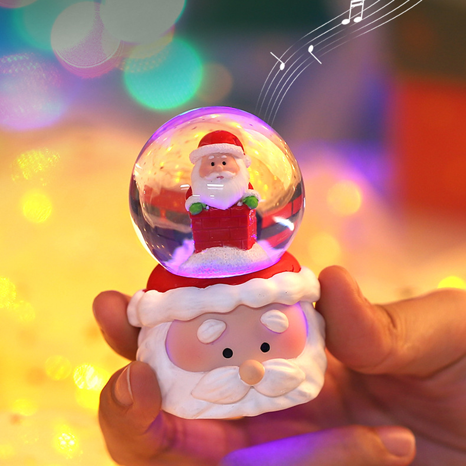 Bola de cristal navideña, ilum - Snow Globe Musical reseña y precio