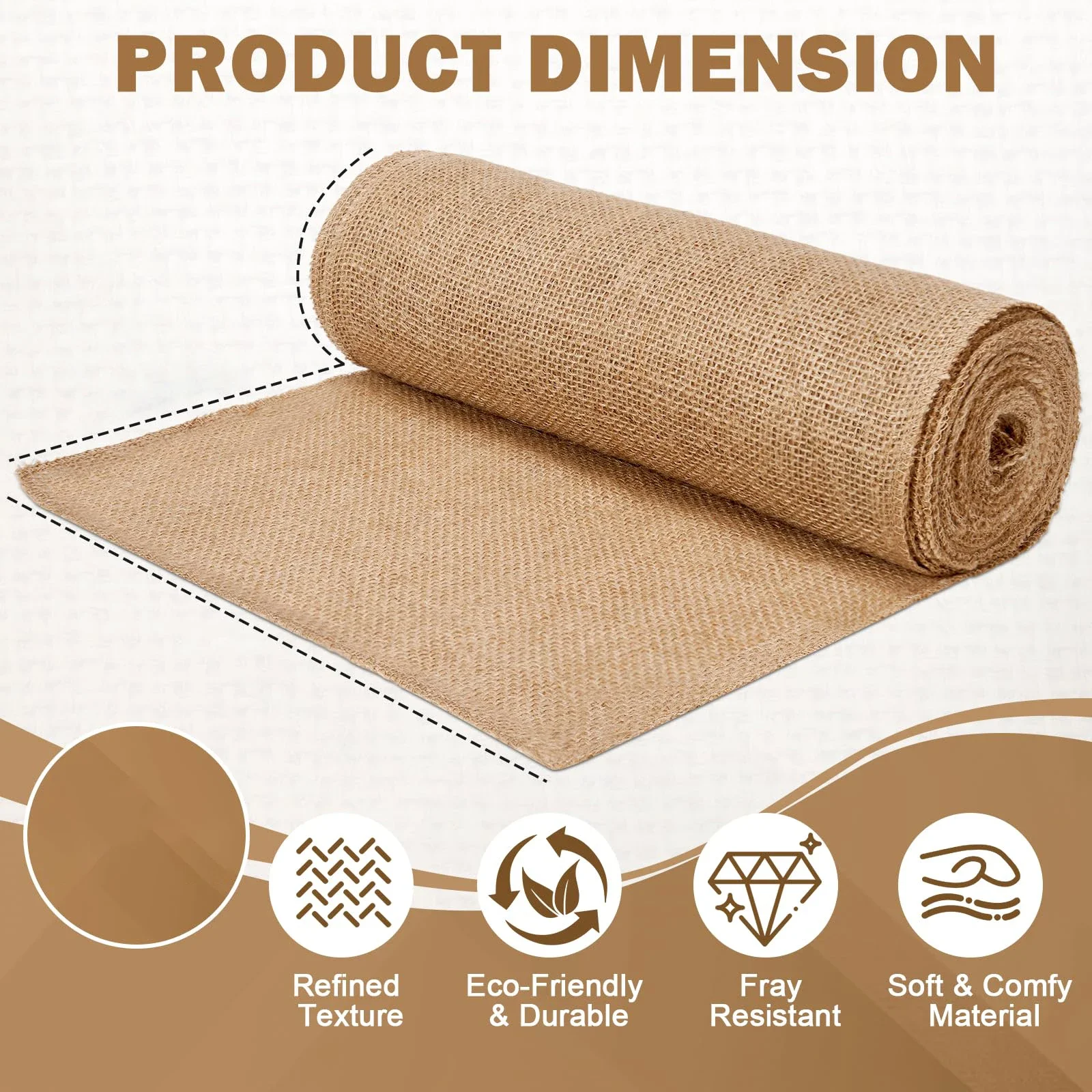 Nuevo Diseño Rollo de Yute Bei - Christmas Table Runner reseña y precio