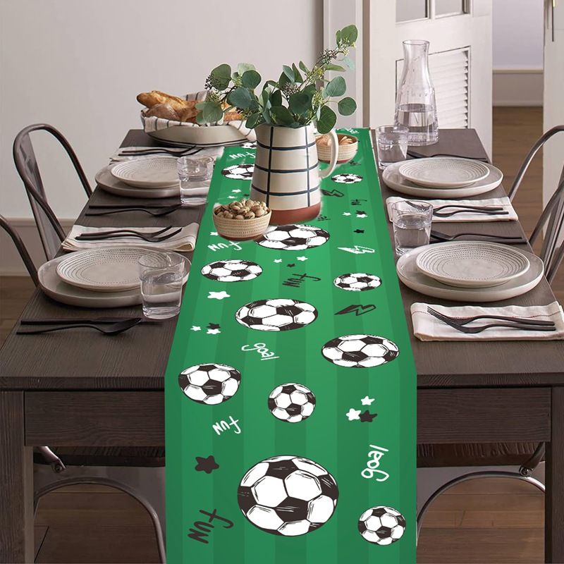 Mesa de fiesta de fútbol/fútbo - Christmas Table Runner reseña y precio