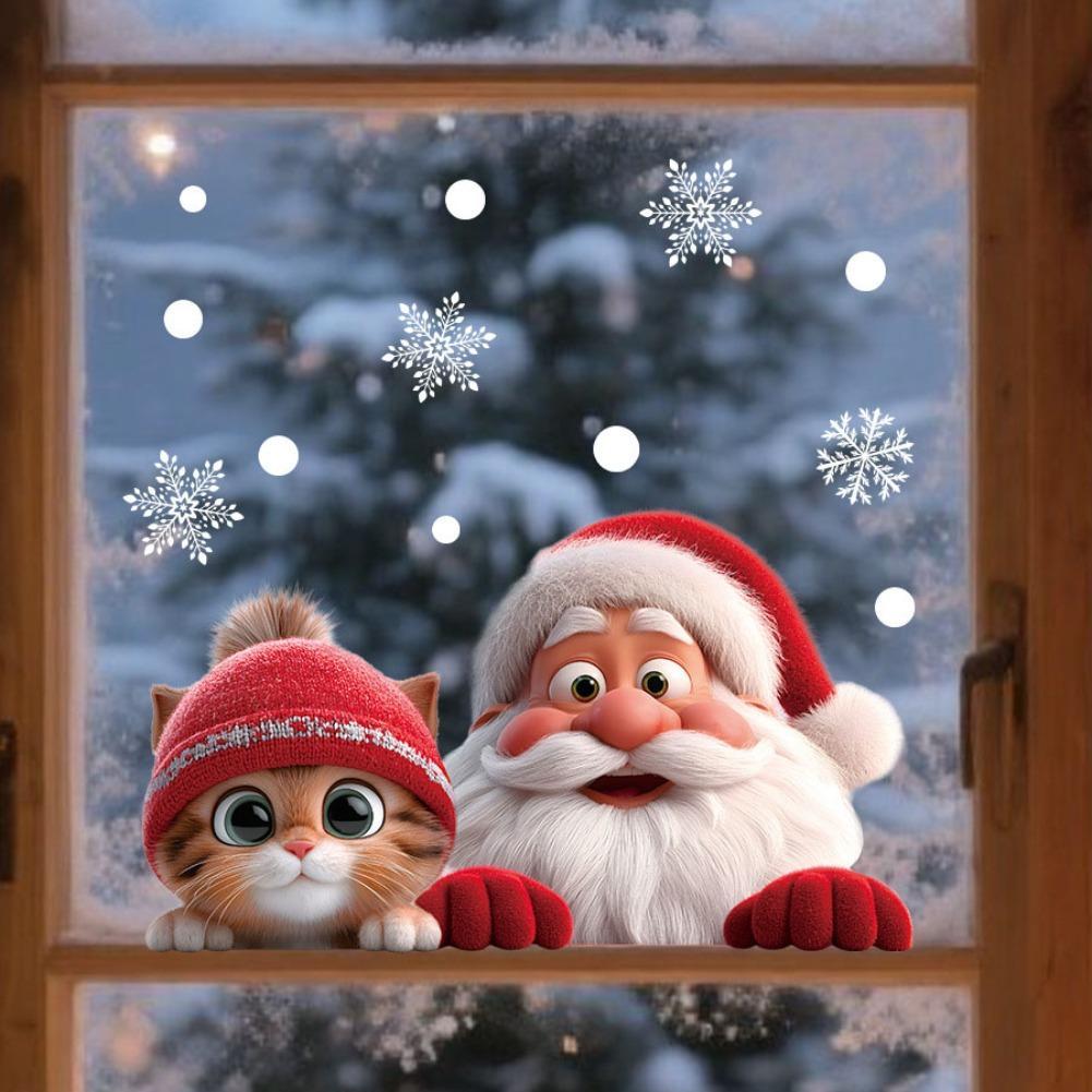 2 uds pegatinas navideñas para - Snowflake Window Decal reseña y precio