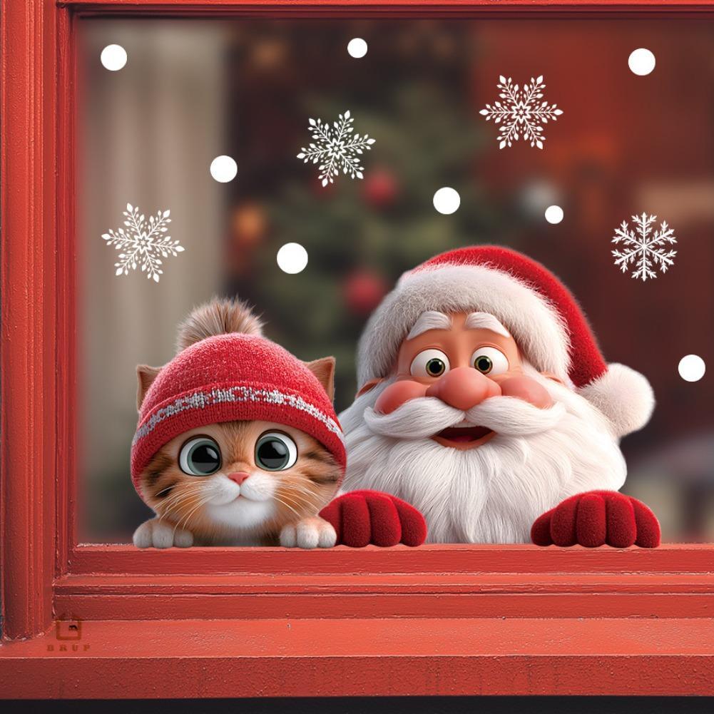 2 uds pegatinas navideñas para - Snowflake Window Decal reseña y precio