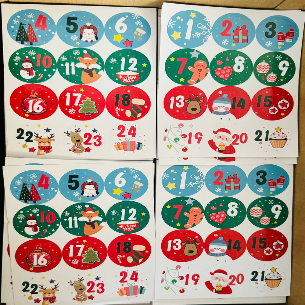 24 Uds decoración navideña cal - Advent Calendar Gift reseña y precio