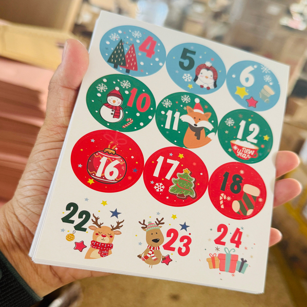 24 Uds decoración navideña cal - Advent Calendar Gift reseña y precio
