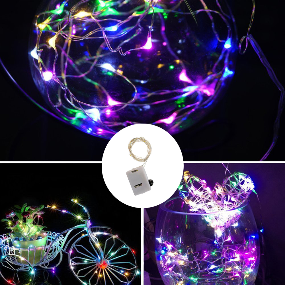 12 luces LED de cadena con 3 m - Led Fairy String Lights reseña y precio