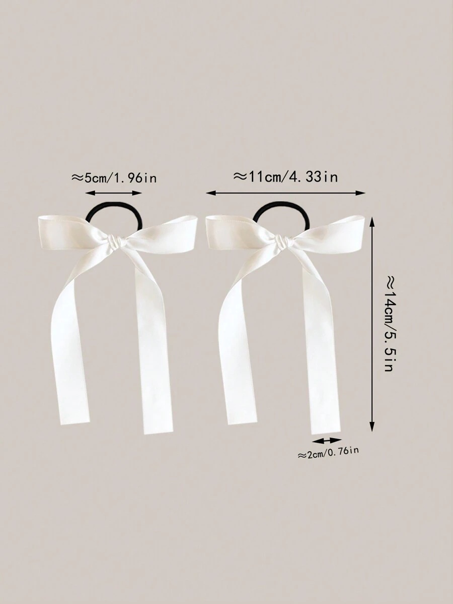 2 piezas/juego de accesorios p - Ribbon Bow Gift reseña y precio
