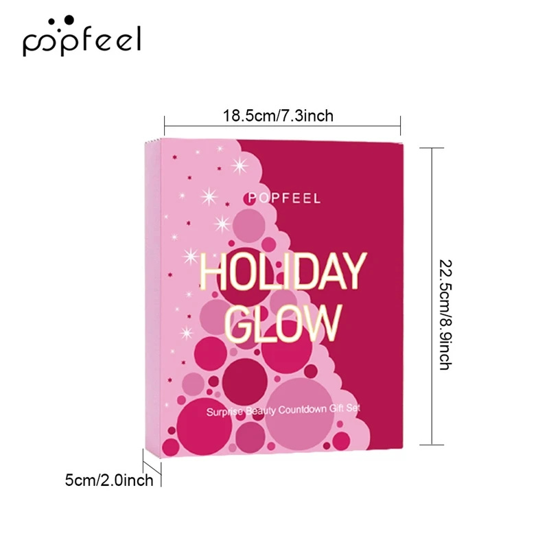 Set de maquillaje navideño con - Advent Calendar Gift reseña y precio