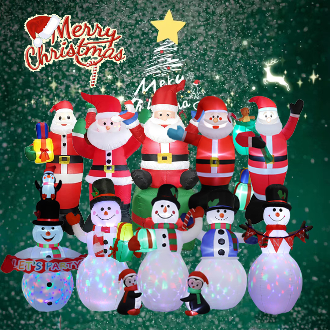Decoración inflable navideña,  - Christmas Lights Outdoor reseña y precio