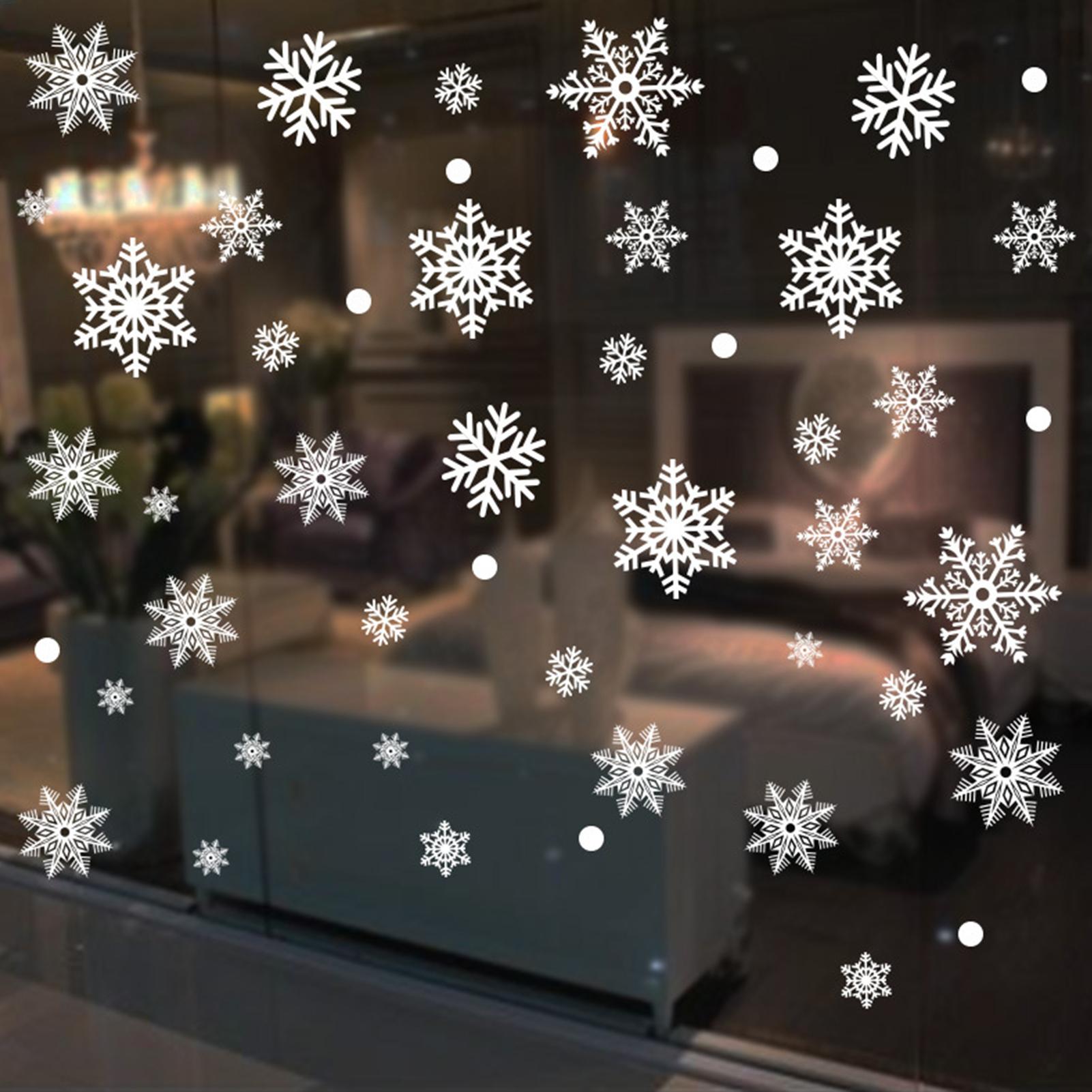 Copo de nieve para ventana, de - Snowflake Window Decal reseña y precio
