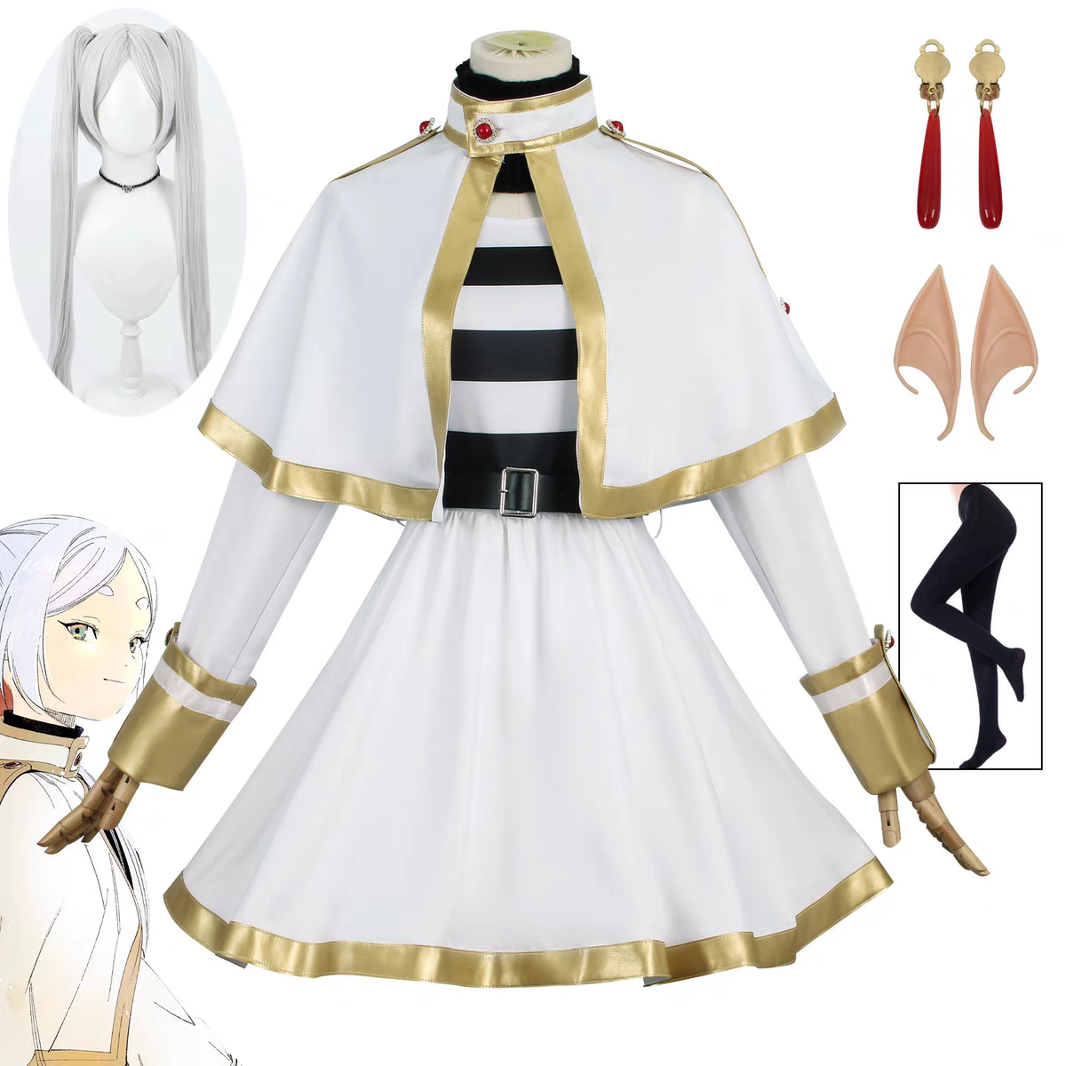 Disfraz de Cosplay de Anime So - Elf Costume Christmas reseña y precio