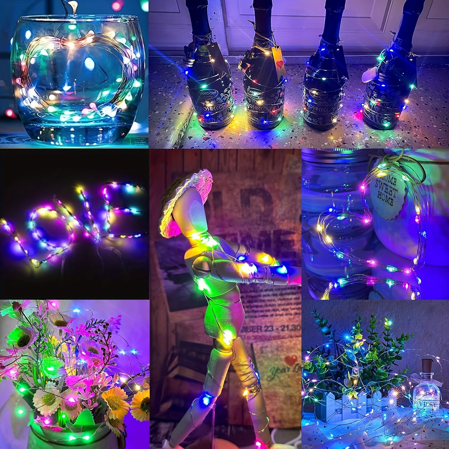 10 luces LED de hadas, 3 modos - Led Fairy String Lights reseña y precio