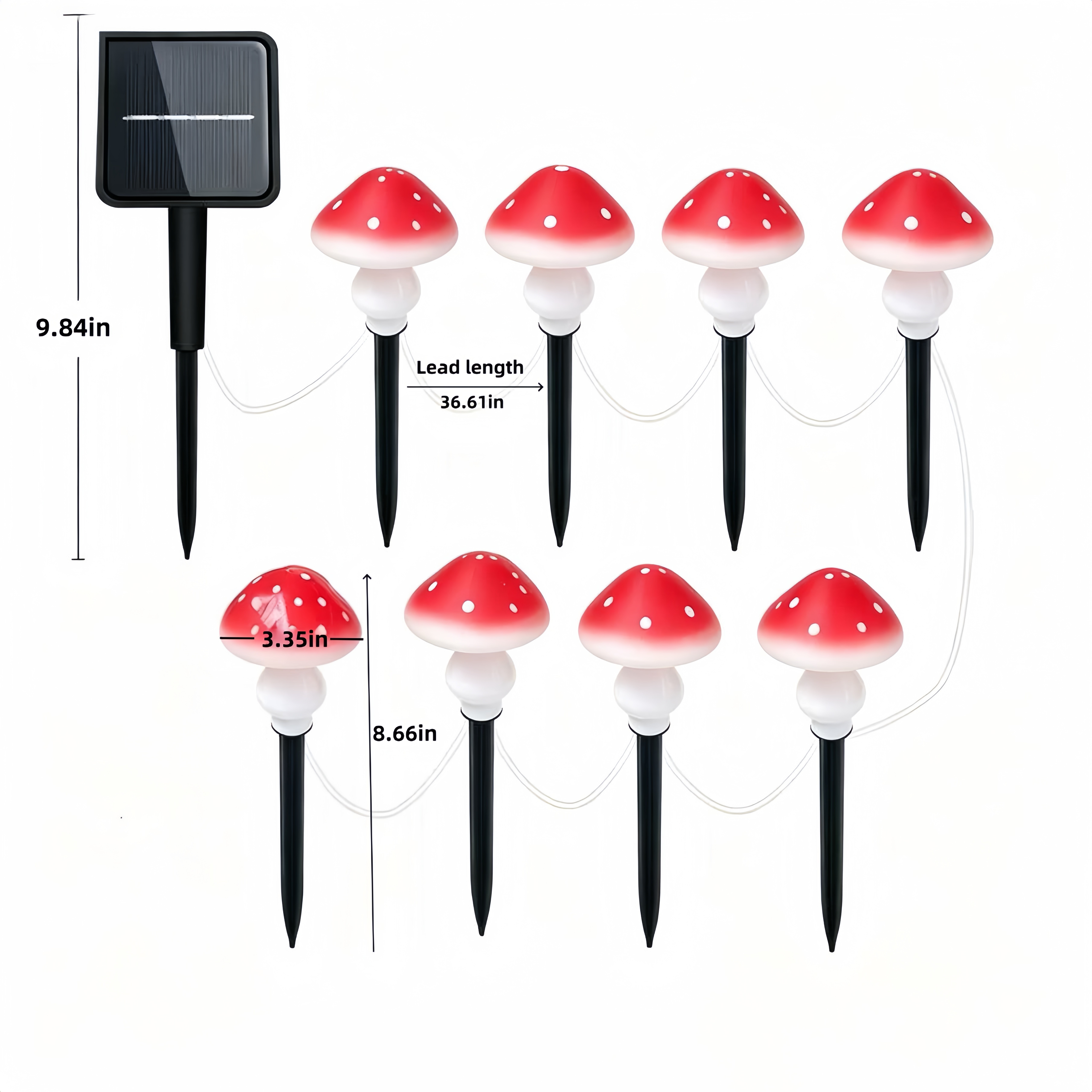 Guirnalda de Luces Solares con - Christmas Lights Outdoor reseña y precio