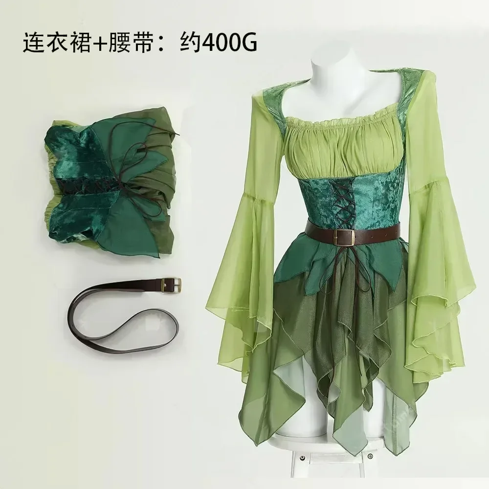 Disfraz de Elfo Medieval Verde - Elf Costume Christmas reseña y precio