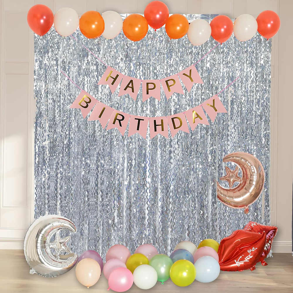 2 Paquetes de Cortinas de Lent - Tinsel Garland Decoration reseña y precio